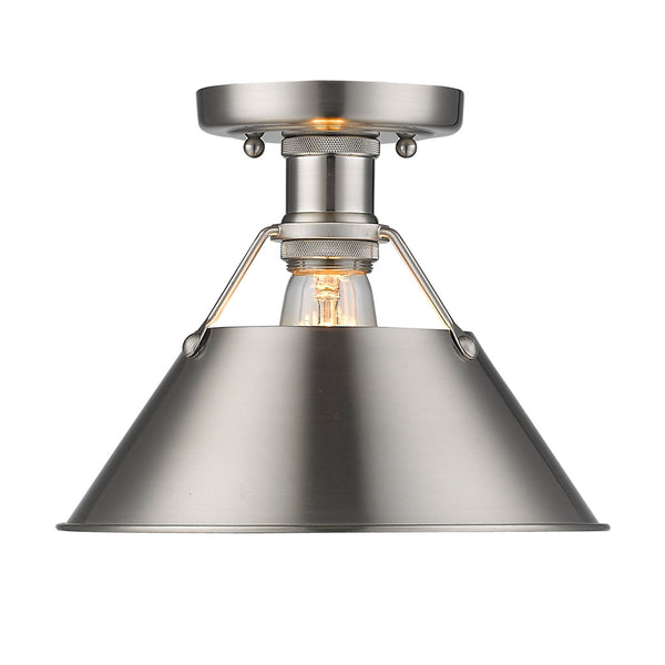 Orwell Outdoor (Damp) Flush Mount Light by Golden