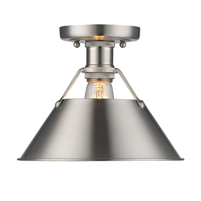 Orwell Outdoor (Damp) Flush Mount Light by Golden