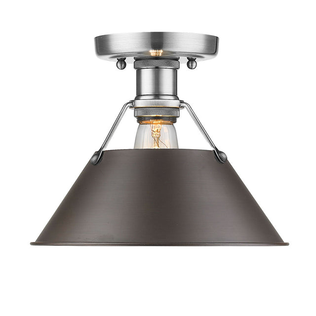 Orwell Outdoor (Damp) Flush Mount Light by Golden