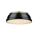 Duncan Outdoor (Damp) Flush Mount Ceiling Light by Golden
