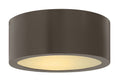 Luna Outdoor (Wet) Flush Mount Ceiling Light by Hinkley