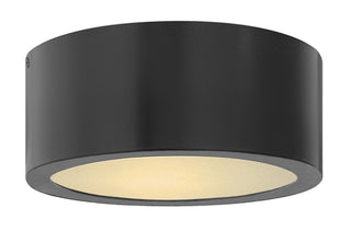Buy satin-black Luna Outdoor (Wet) Flush Mount Ceiling Light by Hinkley