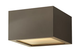 Kube Outdoor (Wet) Flush Mount Ceiling Light by Hinkley