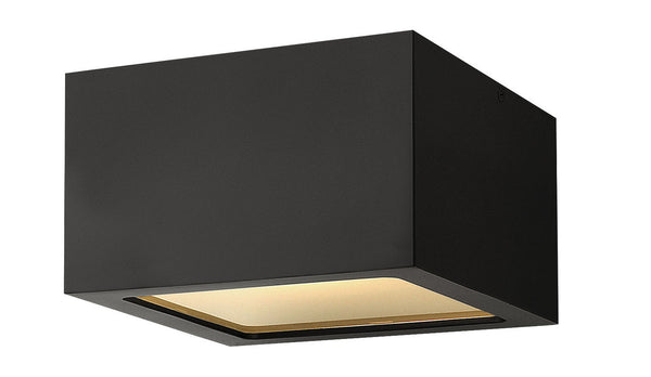 Kube Outdoor (Wet) Flush Mount Ceiling Light by Hinkley
