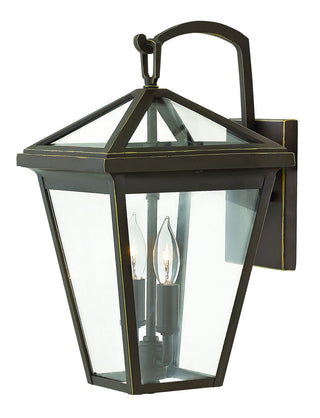 Buy oil-rubbed-bronze-with-clear-glass-and-clear-shade Alford Place Outdoor (Wet) Wall Lantern by Hinkley