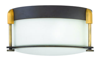 Buy oil-rubbed-bronze Colbin Flush Mount Ceiling Light by Hinkley