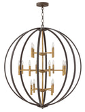 Euclid Chandelier by Hinkley