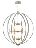 Euclid Chandelier by Hinkley