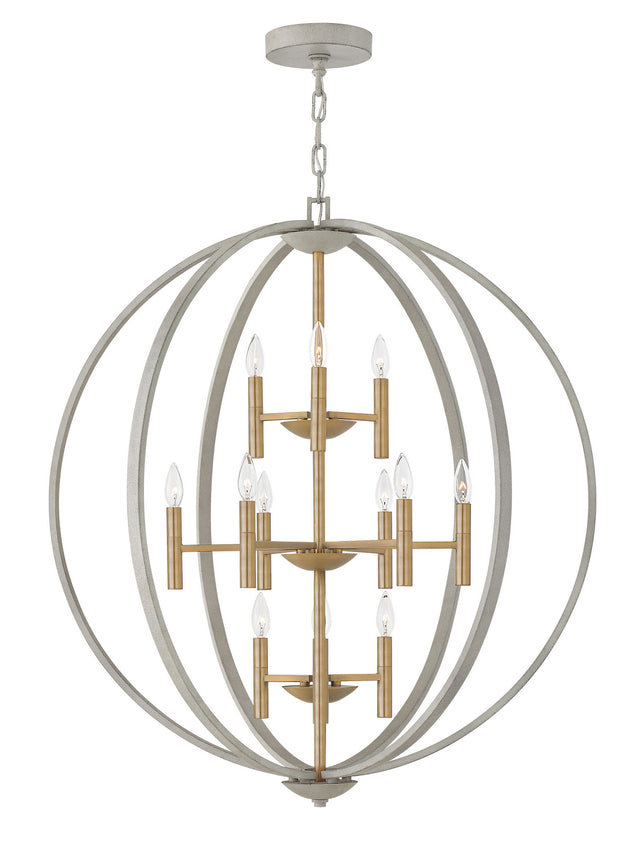 Euclid Chandelier by Hinkley