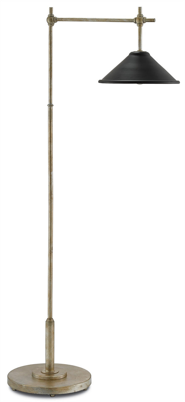 Dao Silver Floor Lamp Floor Lamp by Currey and Company