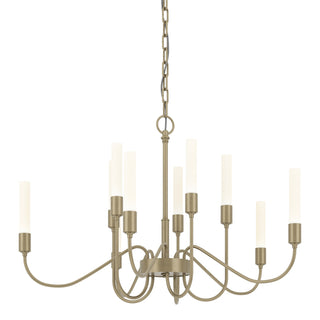 Buy soft-gold Lisse Chandelier by Hubbardton Forge