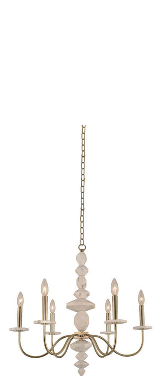 Carrara Chandelier by Kalco