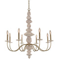 Carrara Chandelier by Kalco