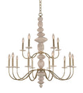 Carrara Chandelier by Kalco