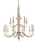 Carrara Chandelier by Kalco