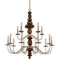 Lassen Chandelier by Kalco