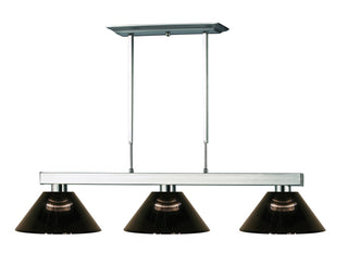 Buy brushed-nickel-with-smoke-glass-and-smoke-shade Players Billiard by Z-Lite