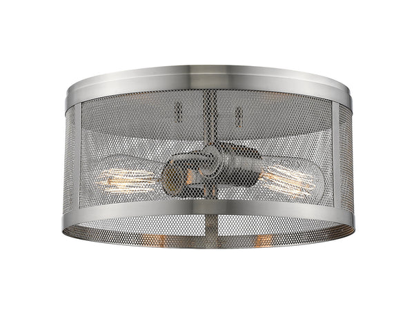 Meshsmith Flush Mount Light by Z-Lite