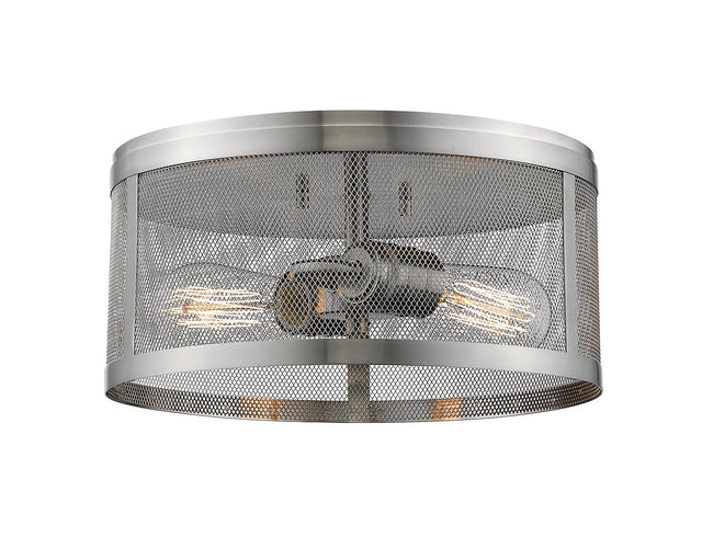 Meshsmith Flush Mount Ceiling Light by Z-Lite