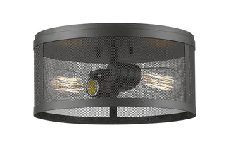 Meshsmith Flush Mount Ceiling Light by Z-Lite