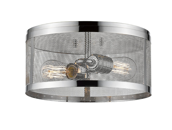 Meshsmith Flush Mount Ceiling Light by Z-Lite