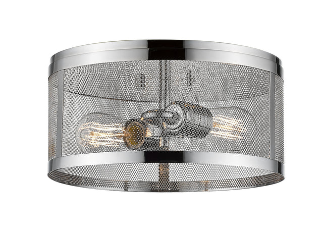 Meshsmith Flush Mount Ceiling Light by Z-Lite