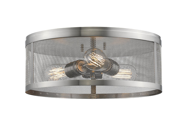 Meshsmith Flush Mount Ceiling Light by Z-Lite