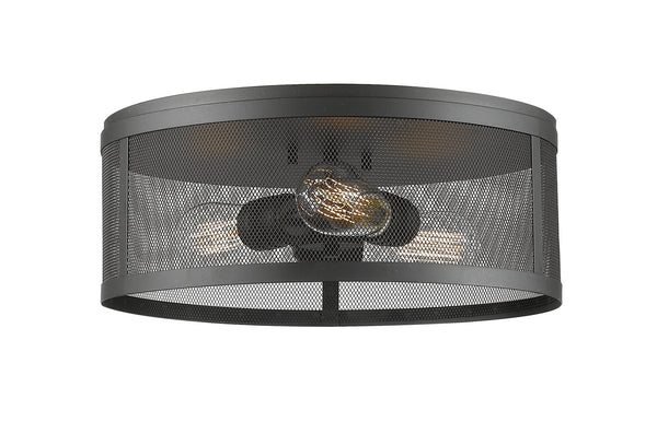 Meshsmith Flush Mount Ceiling Light by Z-Lite