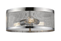 Meshsmith Flush Mount Ceiling Light by Z-Lite