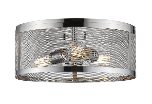 Meshsmith Flush Mount Ceiling Light by Z-Lite