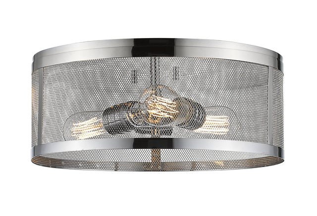 Meshsmith Flush Mount Ceiling Light by Z-Lite