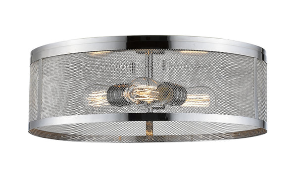 Meshsmith Flush Mount Ceiling Light by Z-Lite