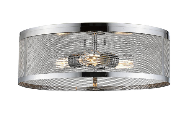 Meshsmith Flush Mount Ceiling Light by Z-Lite