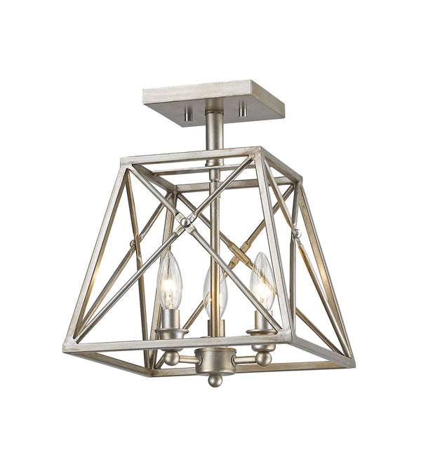 Trestle Semi-Flush Mount Ceiling Light by Z-Lite
