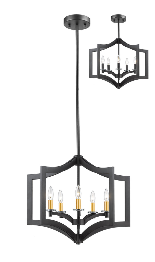 Zander Chandelier by Z-Lite