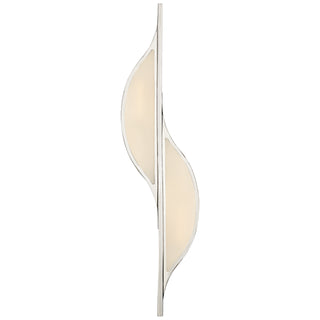 Buy polished-nickel-with-frosted-glass-glass-and-frosted-shade Avant Outdoor (Damp) Sconce by Visual Comfort Signature