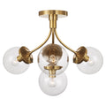 Prescott Outdoor (Damp) Semi-Flush Mount Ceiling Light by Visual Comfort Signature