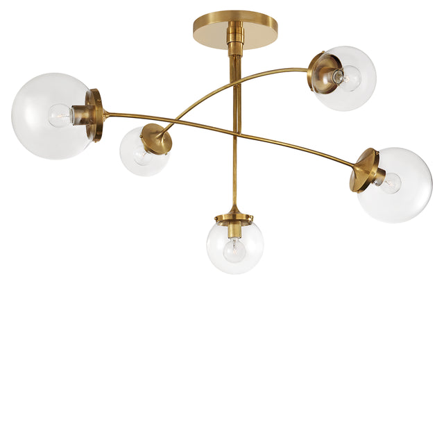 Prescott Outdoor (Damp) Chandelier by Visual Comfort Signature
