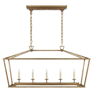 Buy gilded-iron Darlana Outdoor (Damp) Pendant by Visual Comfort Signature