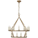 Darlana Ring Outdoor (Damp) Chandelier by Visual Comfort Signature