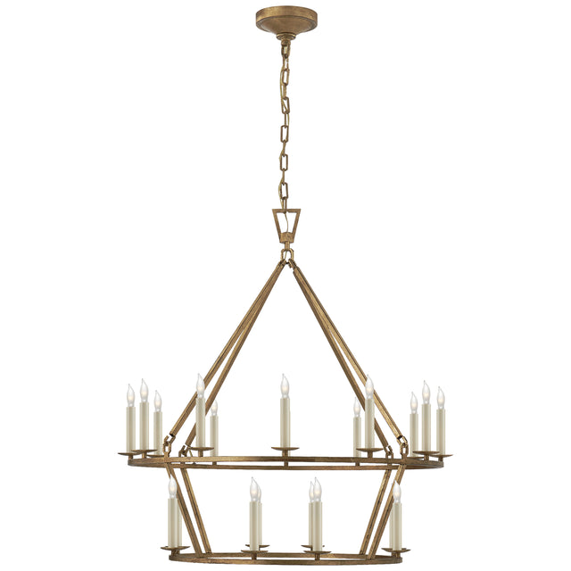 Darlana Ring Outdoor (Damp) Chandelier by Visual Comfort Signature