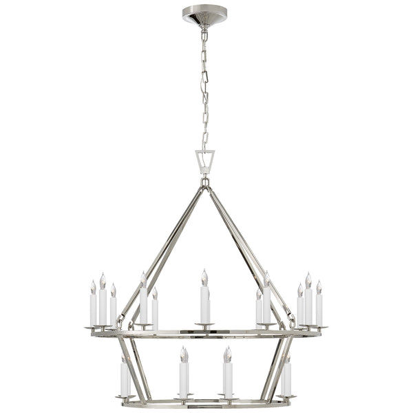 Darlana Ring Outdoor (Damp) Chandelier by Visual Comfort Signature