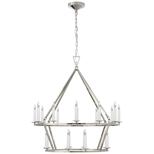 Darlana Ring Outdoor (Damp) Chandelier by Visual Comfort Signature
