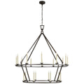 Darlana Ring Outdoor (Damp) Chandelier by Visual Comfort Signature
