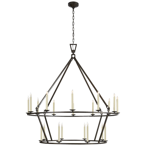 Darlana Ring Outdoor (Damp) Chandelier by Visual Comfort Signature