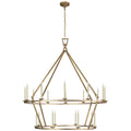 Darlana Ring Outdoor (Damp) Chandelier by Visual Comfort Signature