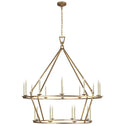 Darlana Ring Outdoor (Damp) Chandelier by Visual Comfort Signature