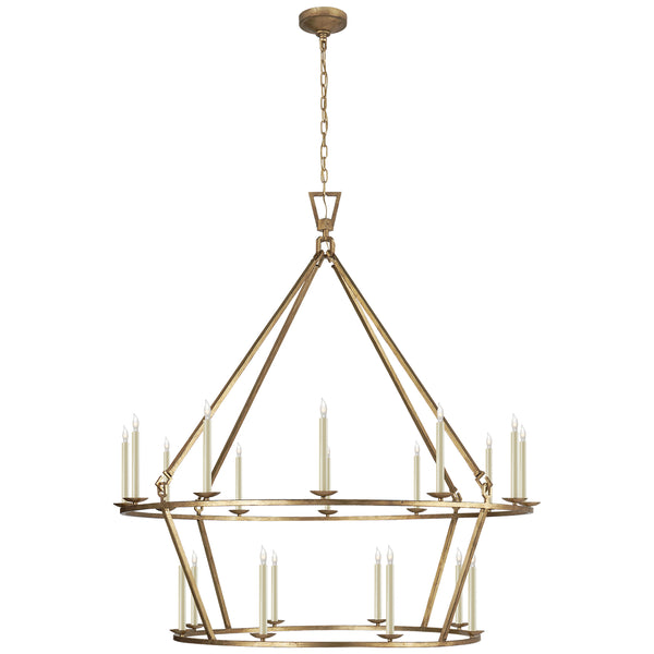 Darlana Ring Outdoor (Damp) Chandelier by Visual Comfort Signature