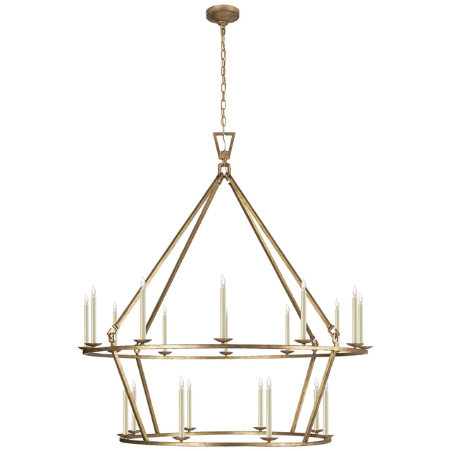 Darlana Ring Outdoor (Damp) Chandelier by Visual Comfort Signature