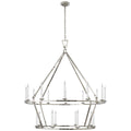 Darlana Ring Outdoor (Damp) Chandelier by Visual Comfort Signature